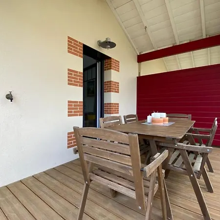 Air-conditioned House In The Arcachon Style With Swimming Pool *