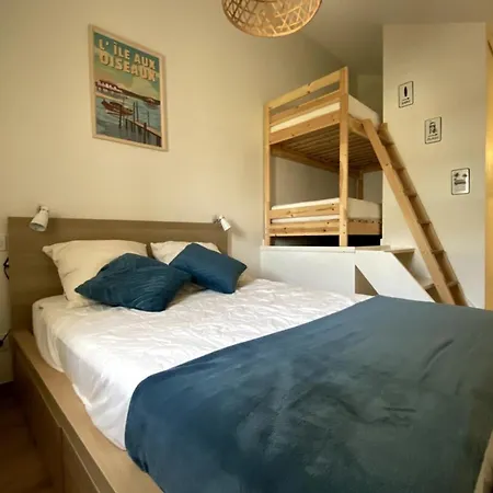 Tatil Evi Air-conditioned House In The Arcachon Style With Swimming Pool