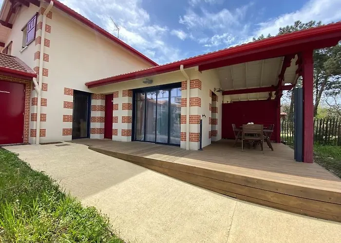 Дом отдыха Maison Typee Arcachonnaise Avec Piscine Commune